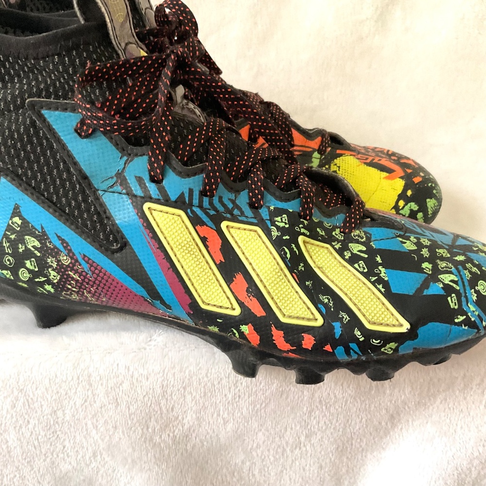 Adidas Men’s Freak 23 7v7 Mismatch Football Cleats Black / Multi Size 7 - Picture 13 of 15